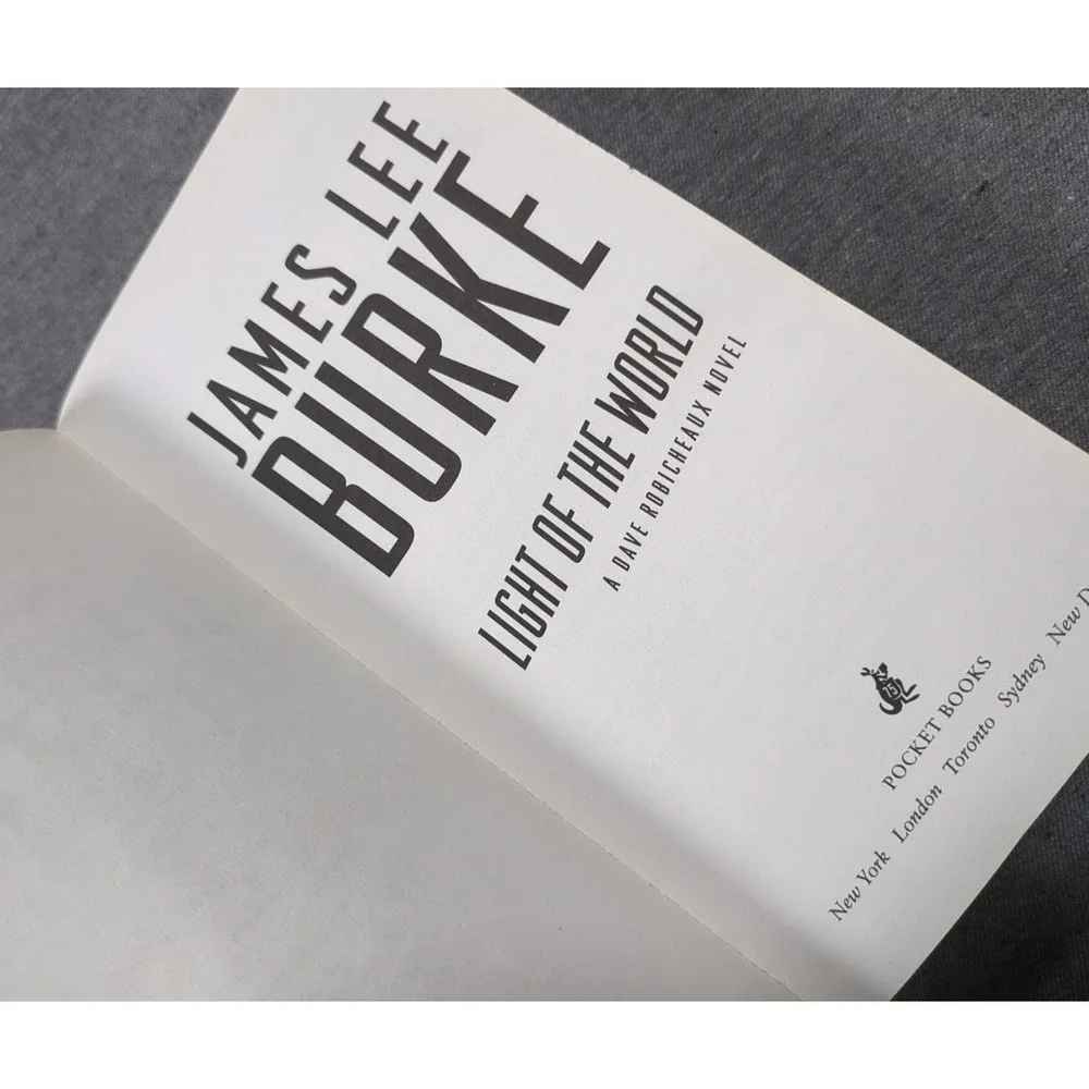 Light of the World James Lee Burke Dave Robicheaux 2014 1st Pocket Books Edition
